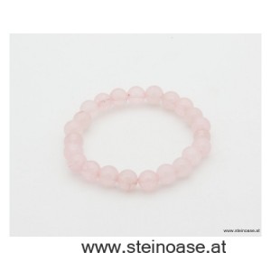 Armband Rosenquarz 6mm